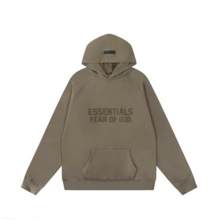 Fear of God Essentials 77 Hoodie Black